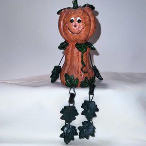 Vintage Harvest Pumpkin Shelf Sitter